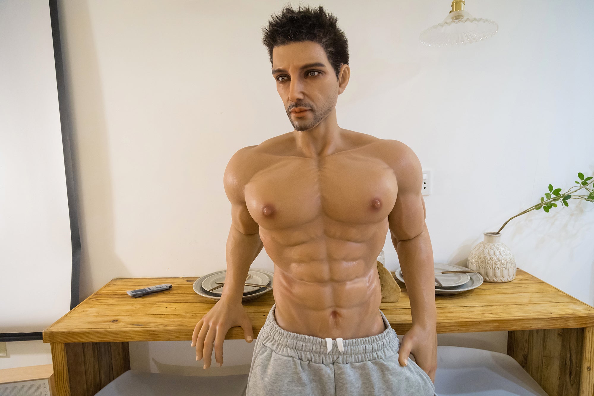 Macho Man Real Doll Super Realistico e Muscoloso