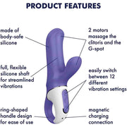 Magic Bunny Vibratore Rabbit in Silicone