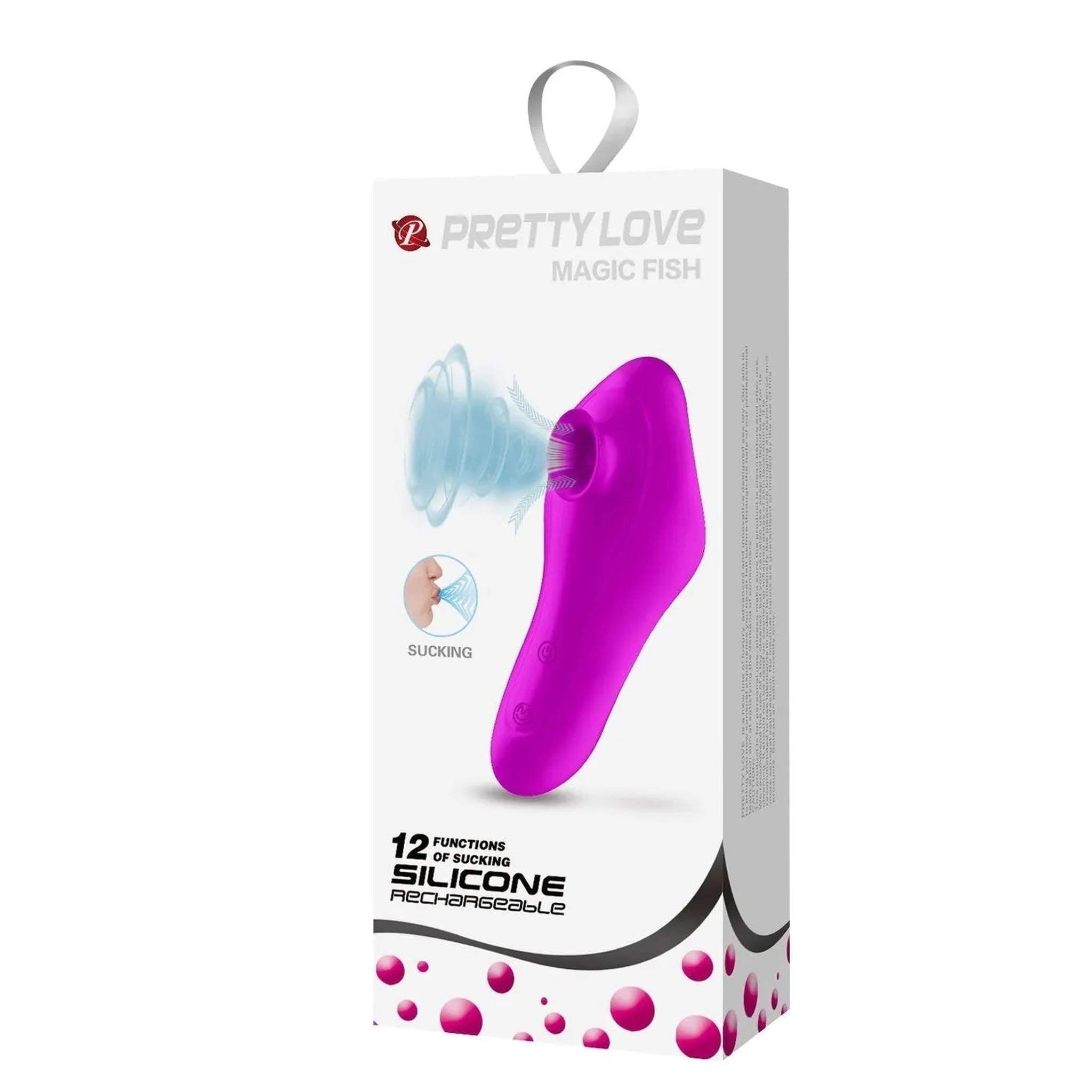 Magic Fish Succhiaclitoride in Silicone con 12 modalità diverse