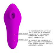 Magic Fish Succhiaclitoride in Silicone con 12 modalità diverse