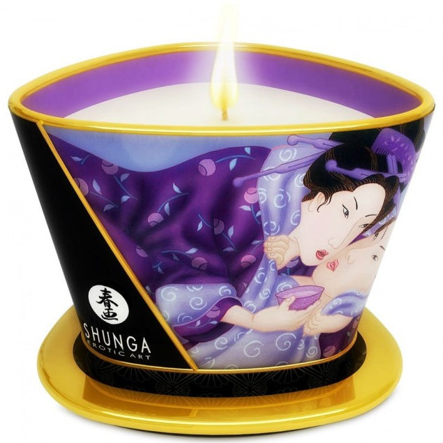 Massage Candle Exotic Fruit 170ml - GoEstasy