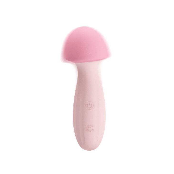 Mushroom Clitoral Massager with 10 different vibration modes - 100% Silicone, Rechargeable