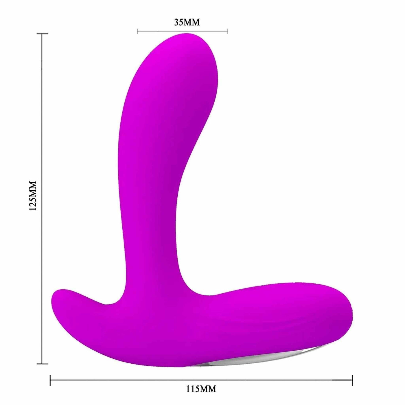 Massaggiatore prostatico wireless con 30 modalità di vibrazione