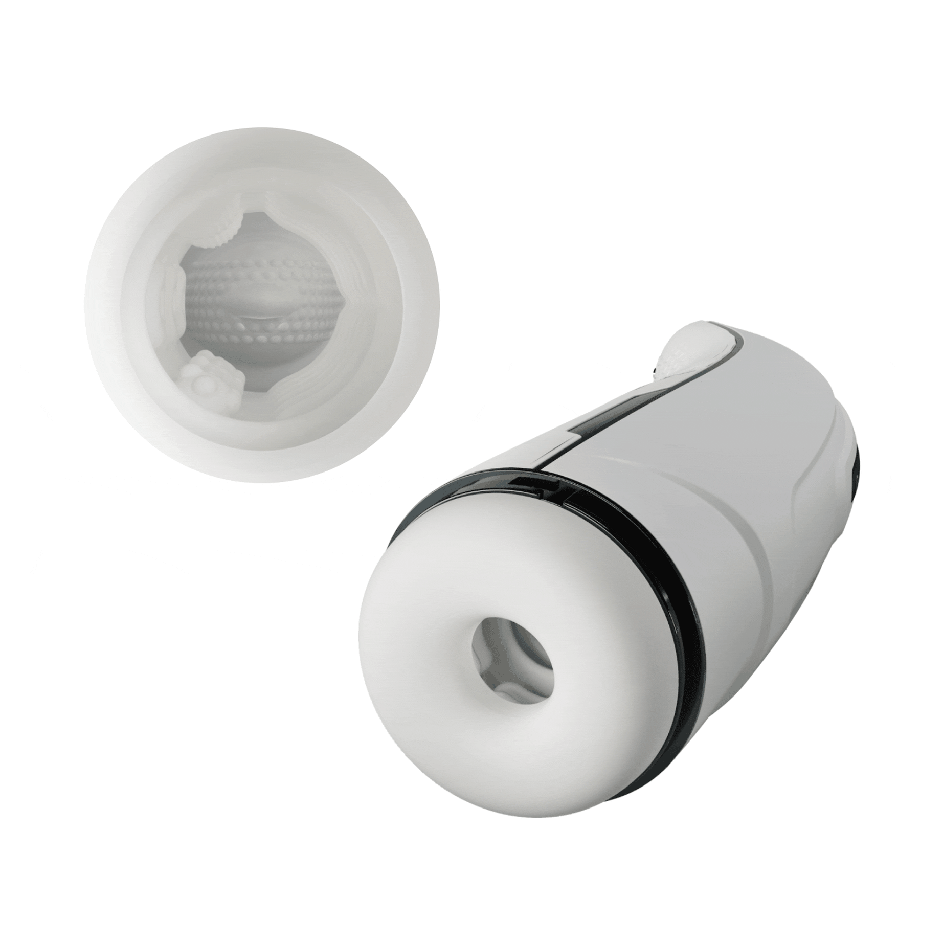 Masturabatore Elettrico con 3 Funzioni Extra: Riscaldamento, Leccata & Vibrazione