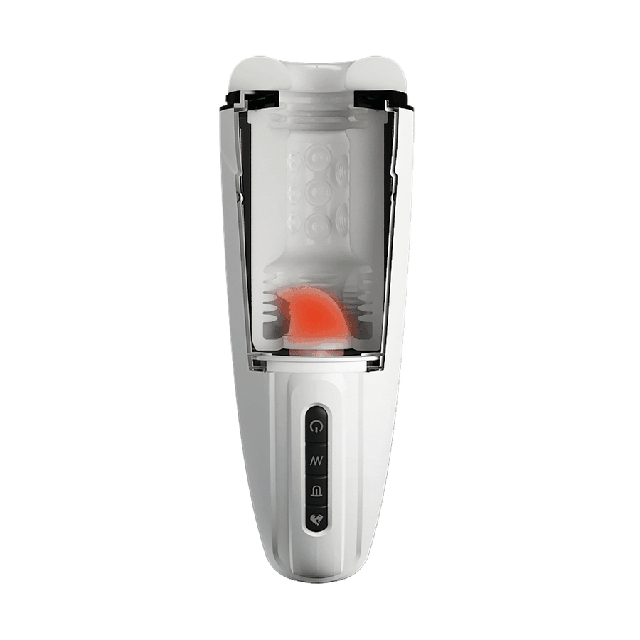Electric Masturbator with 3 Extra Functions: Heating, Licking &amp; Vibration
