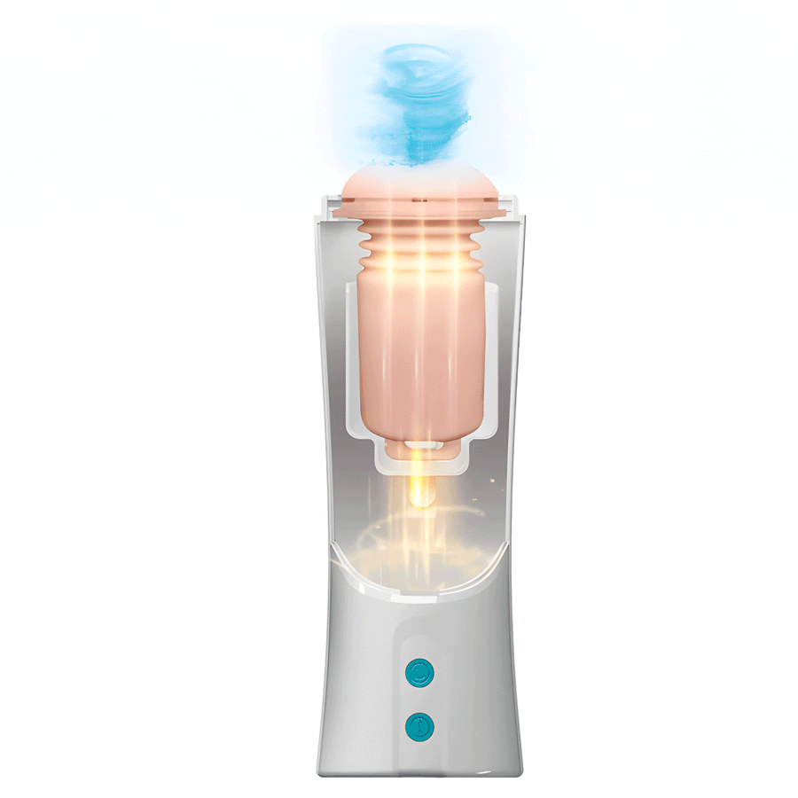 Masturbatore Elettrico Super Realistico con 3 livelli di Up & Down