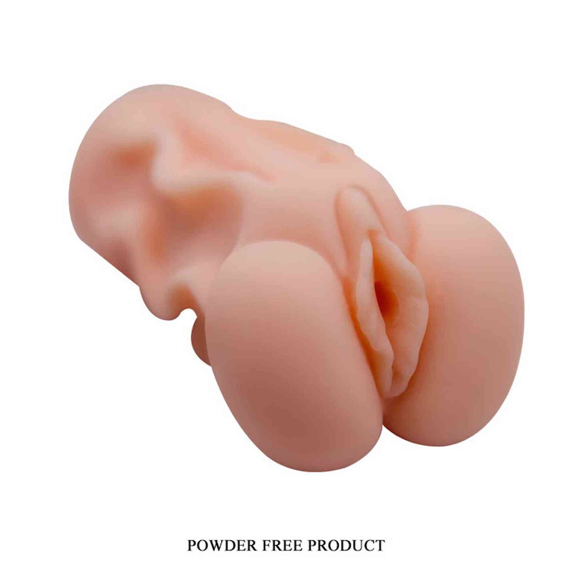 Masturbatore Linda Maschile Compatto – Vagina Realistica, TPE Morbido