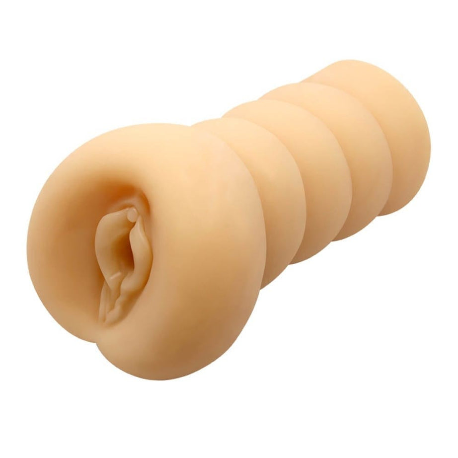Masturbatore Maschile Compatto – Vagina Realistica, 13,6 cm, TPE Morbido