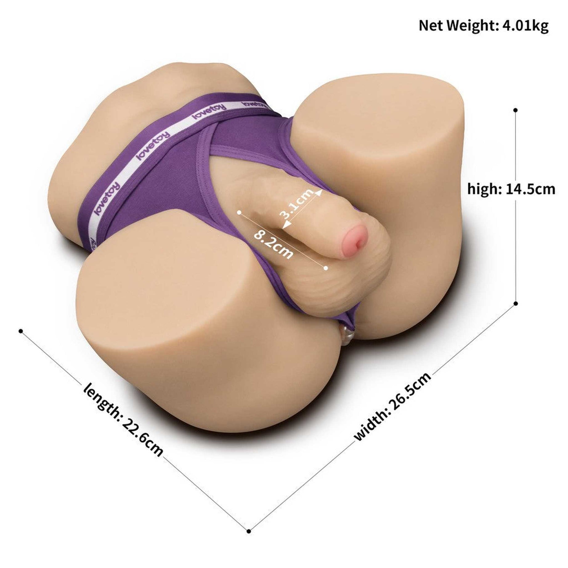 Masturbatore Realistico Ano e Pene 4 kg