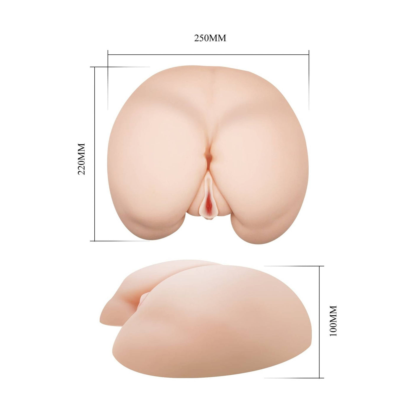 Masturbatore Realistico Vibrante 2 kg