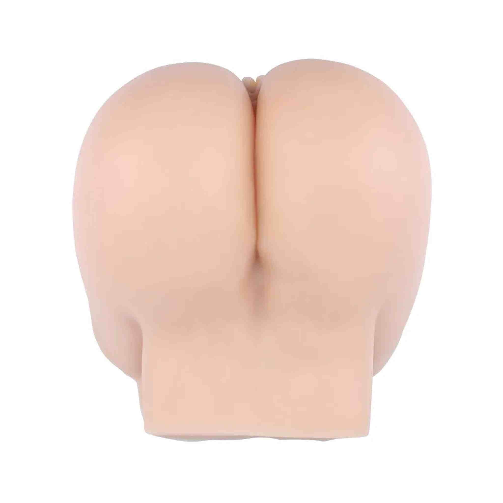 Masturbatore Ultrarealistico Ano e Vagina con Vibrazione - Rosa Carne