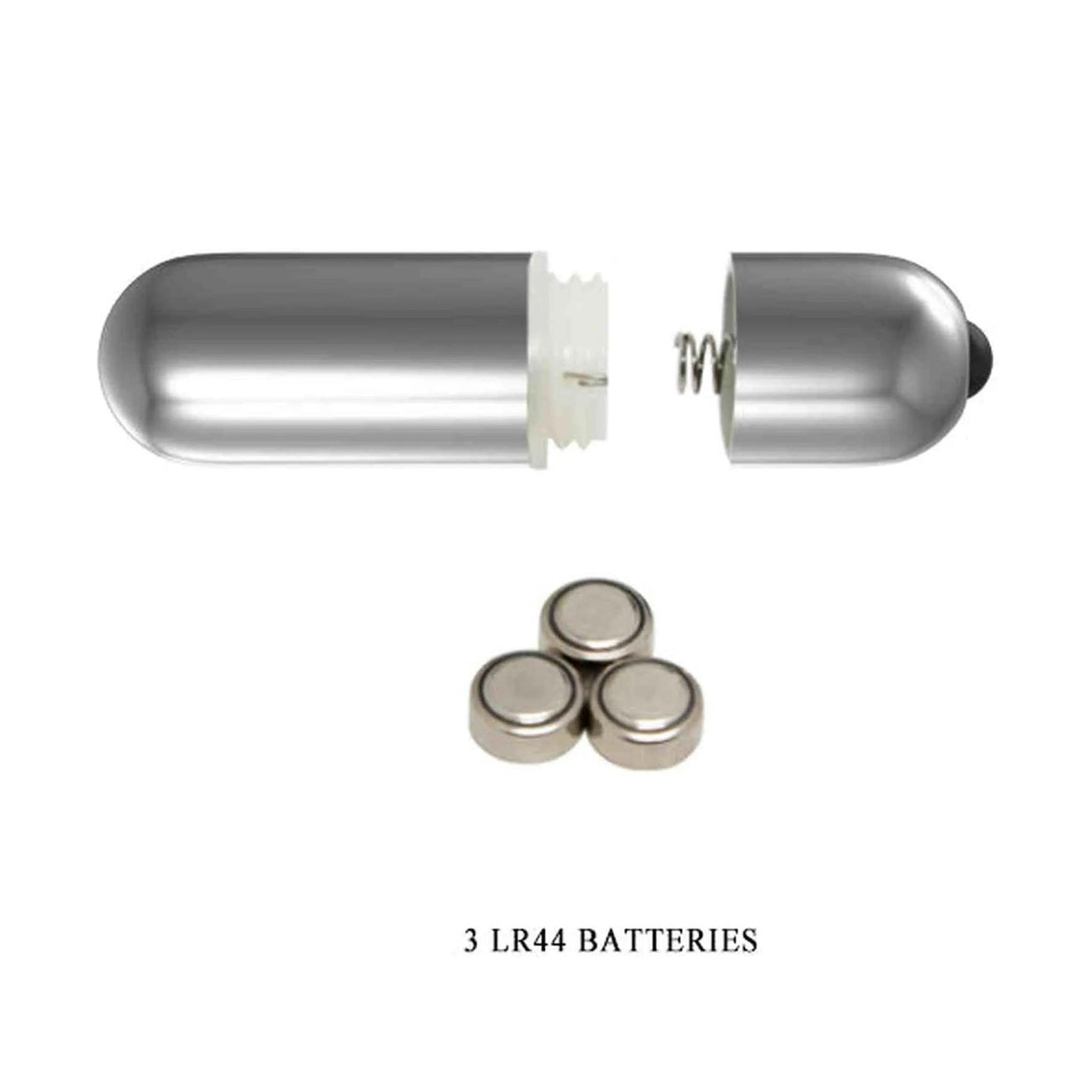 Motore vibrante aperto con connettore e tre batterie LR44 incluse