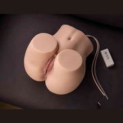 Masturbatore a Spinta Ano e Vagina Super Realsitico con 5 velocità e 5 livelli di suzione