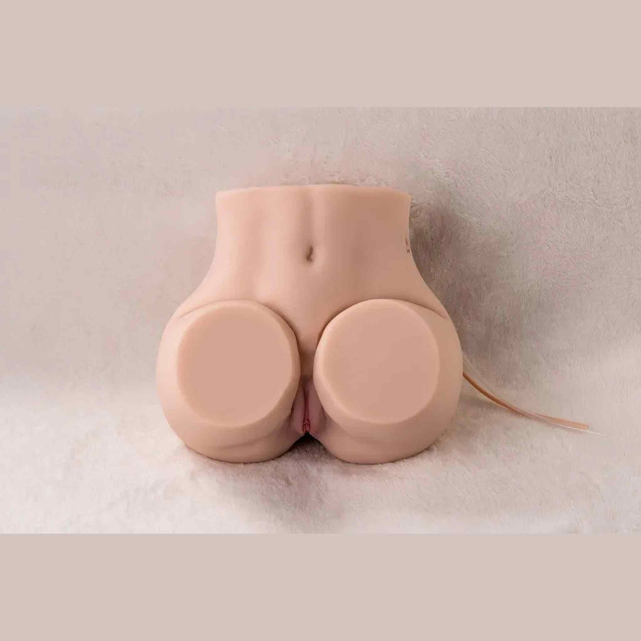 Masturbatore a Spinta Ano e Vagina Super Realsitico con 5 velocità e 5 livelli di suzione