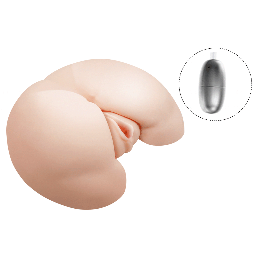 Anus and vagina masturbator with multi-speed vibration