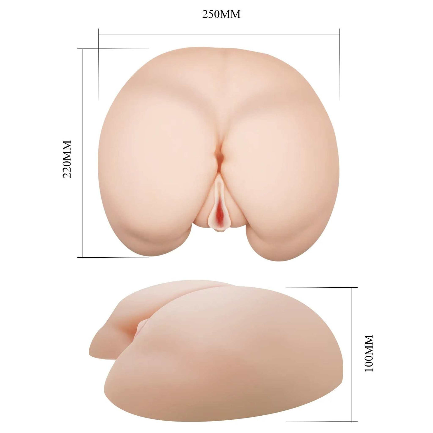 Masturbatore ano e vagina con vibrazione multivelocità