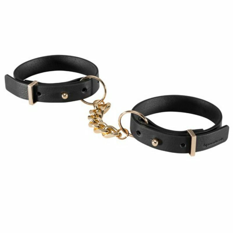 Maze Thin Cuffs Black - GoEstasy