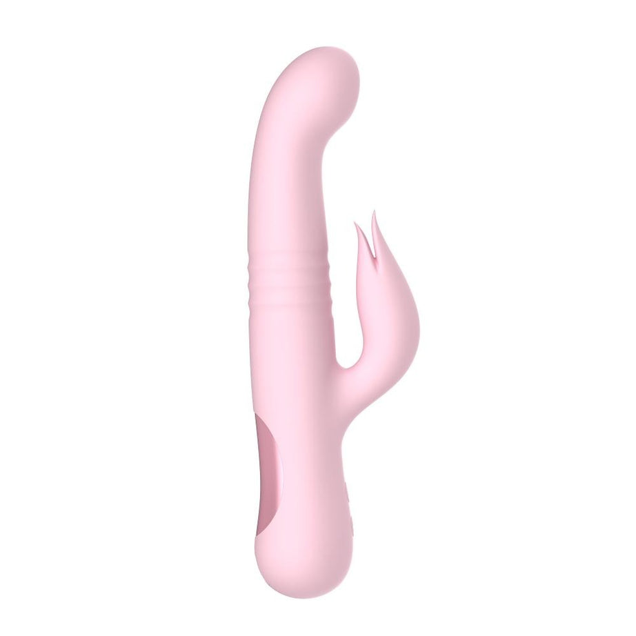 Melanda Vibratore Rabbit a Spinta Multifunzione