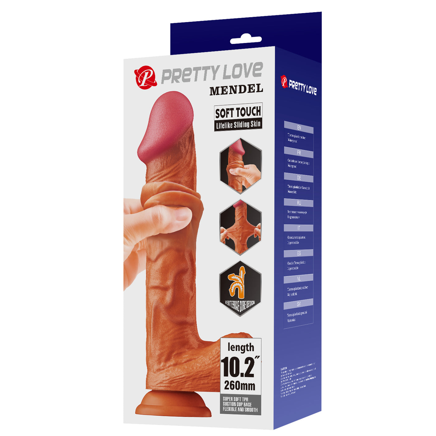 Mendel Fallo Realistico Con Pelle Scorrevole 26 cm