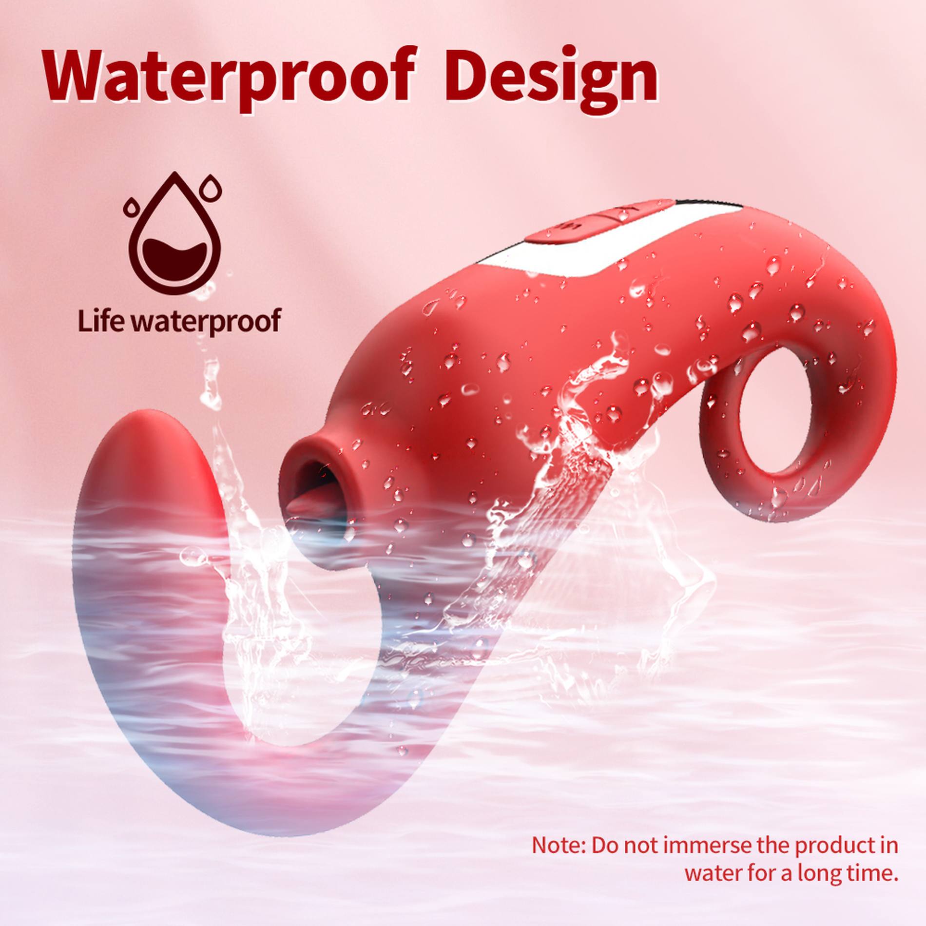 Merfi Vibratore Punto G e Lingua Clitoridea