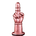 Middle Finger Masturbator Dildo Liquid Silicone For Women Vaginal Massage