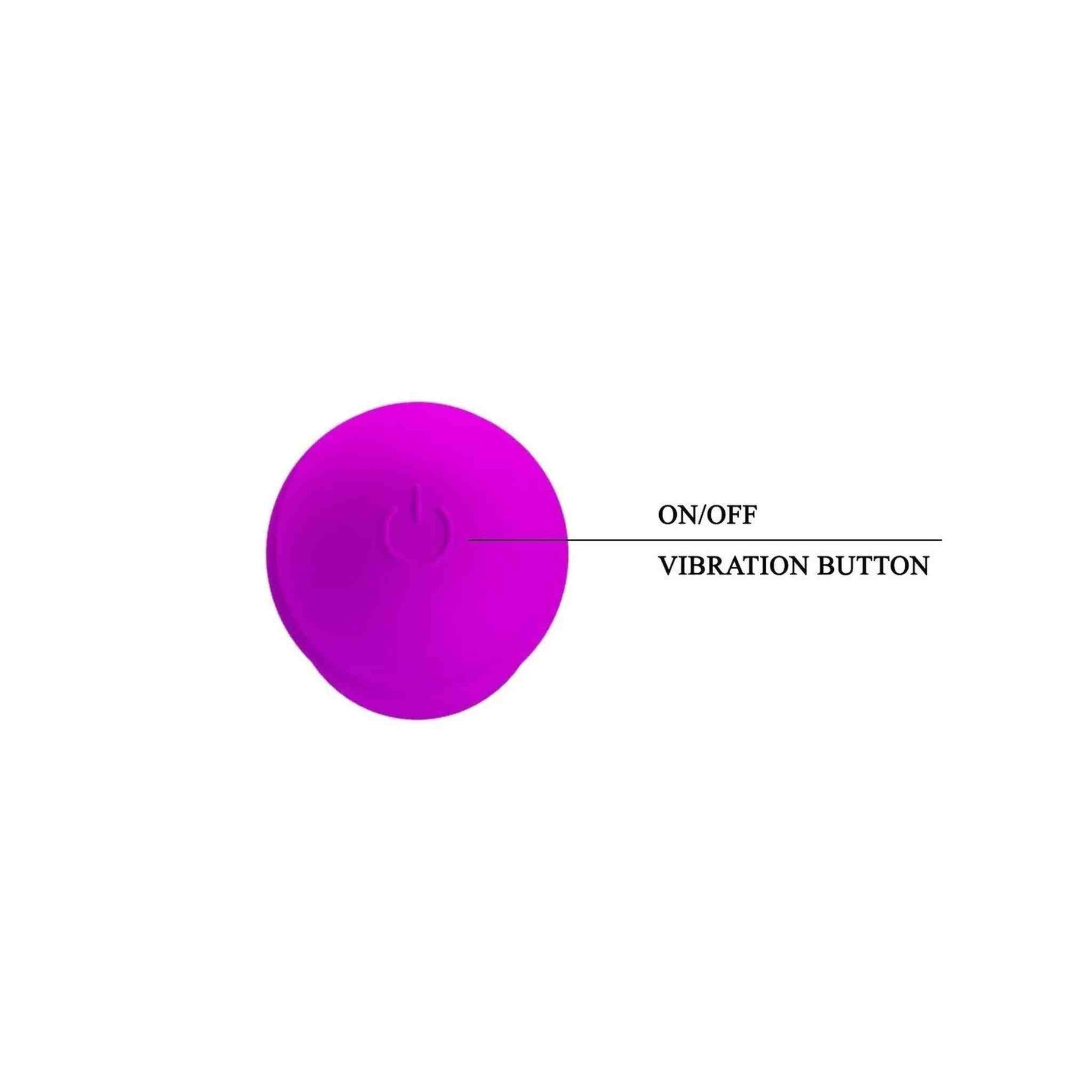 Mini Vibratore Design Con Glande 10 modalità di vibrazione