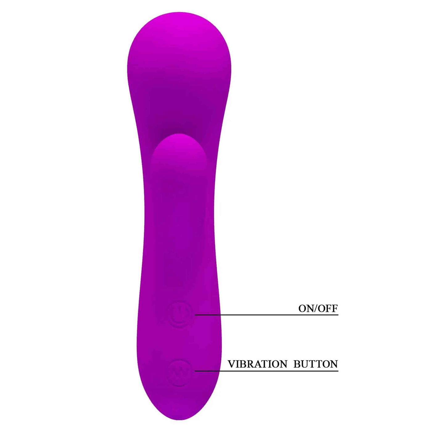 Mini Vibratore Rabbit con 30 diversi programmi di vibrazione