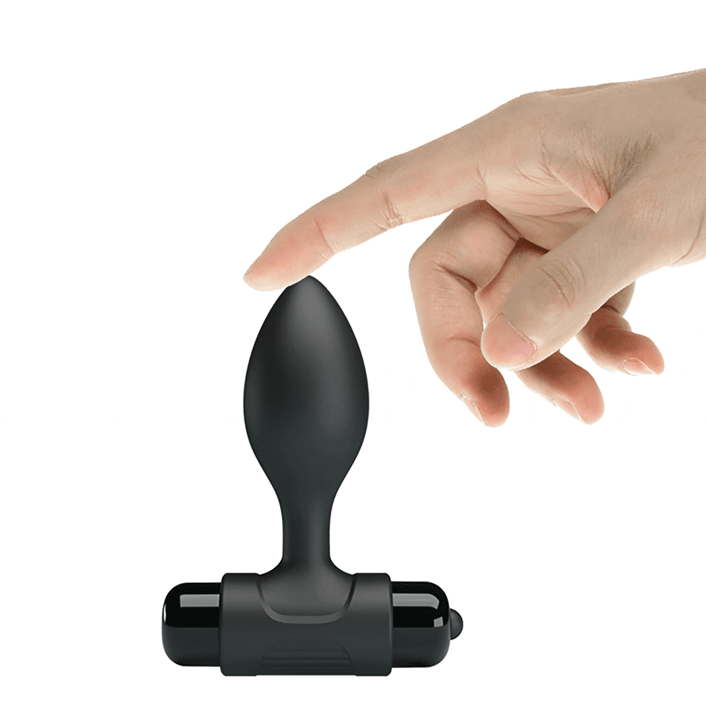 Mini Vibro Plug Anale Silicone
