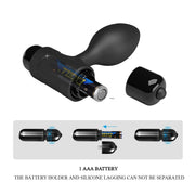 Mini Vibro Plug Anale Silicone