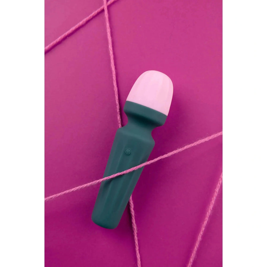 Mini Wand Clitorideo Potente e Compatto 11 cm con 7 modalità di vibrazione