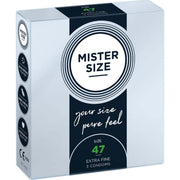 Mister Size Profilattici Extra Fini da 47 mm