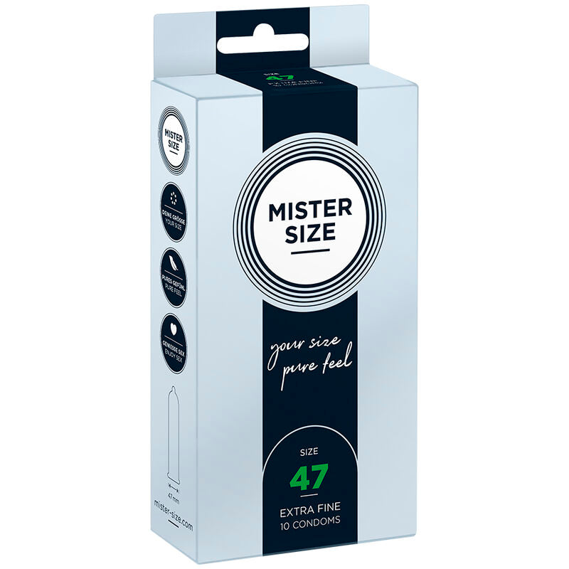 Mister Size Profilattici Extra Fini da 47 mm