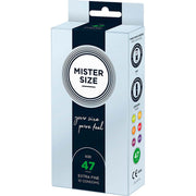 Mister Size Profilattici Extra Fini da 47 mm