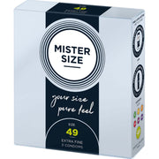 Mister Size Profilattici Extra Fini da 49 mm