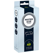 Mister Size Profilattici Extra Fini da 49 mm