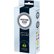 Mister Size Profilattici Extra Fini da 49 mm