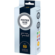 Mister Size Profilattici Extra Fini da 53 mm