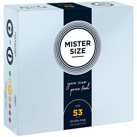 Mister Size Profilattici Extra Fini da 53 mm