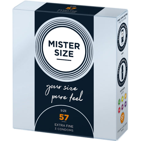 Mister Size Profilattici Extra Fini da 57 mm