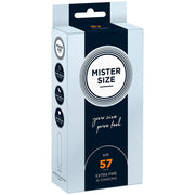 Mister Size Profilattici Extra Fini da 57 mm