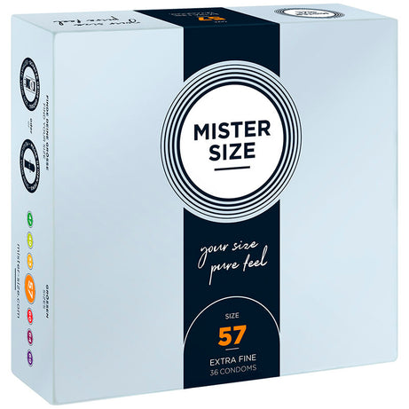 Mister Size Profilattici Extra Fini da 57 mm