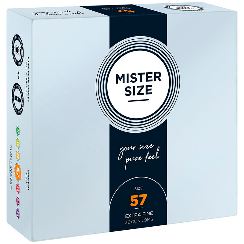 Mister Size Profilattici Extra Fini da 57 mm