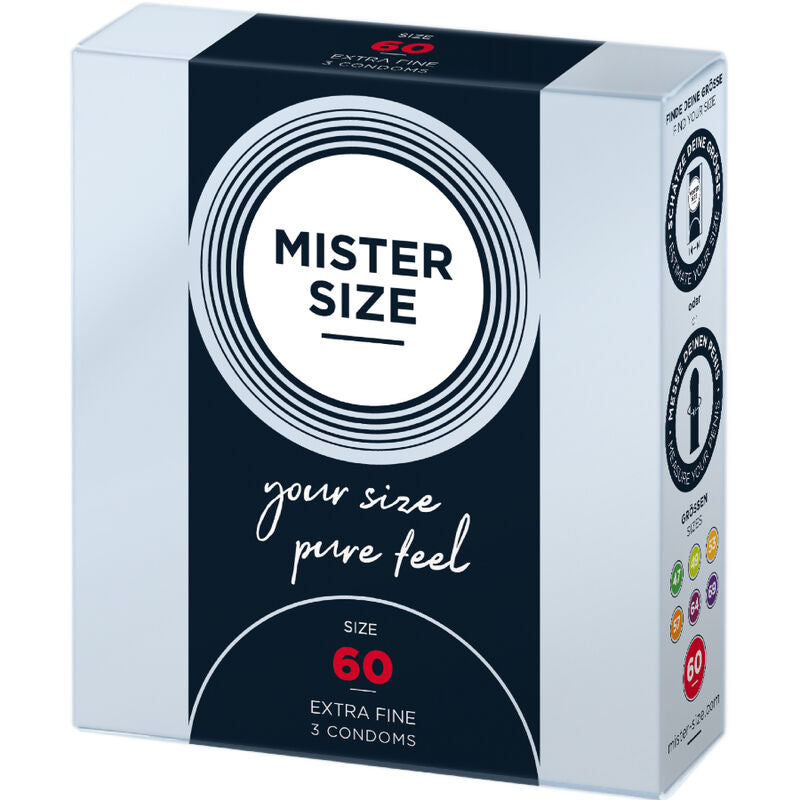 Mister Size Profilattici Extra Fini da 60 mm