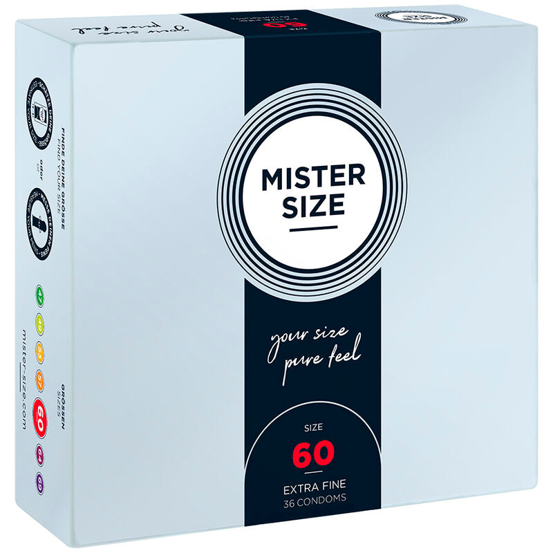 Mister Size Profilattici Extra Fini da 60 mm