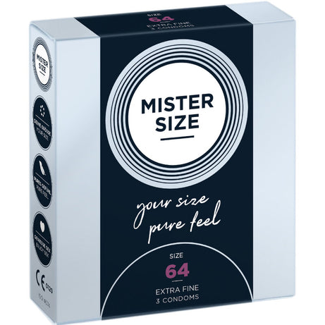 Mister Size Profilattici Extra Fini da 64 mm