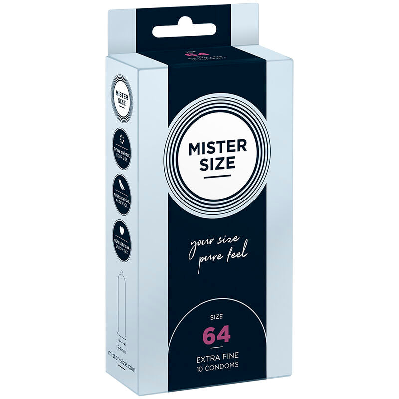 Mister Size Profilattici Extra Fini da 64 mm
