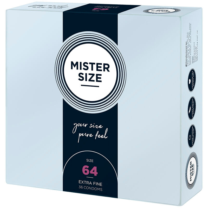 Mister Size Profilattici Extra Fini da 64 mm