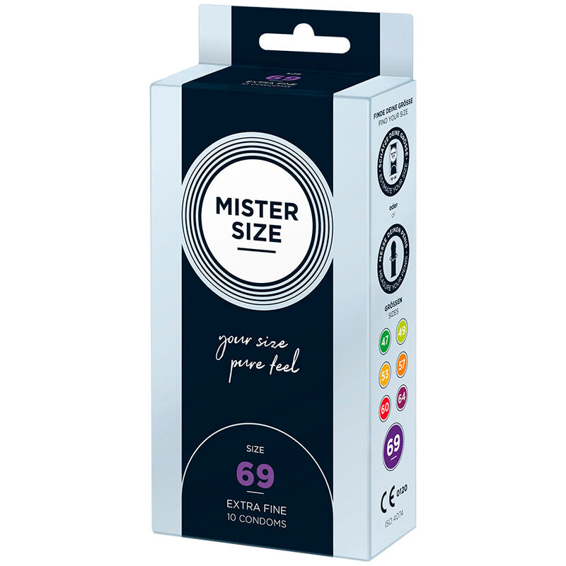 Mister Size Profilattici Extra Fini da 69 mm