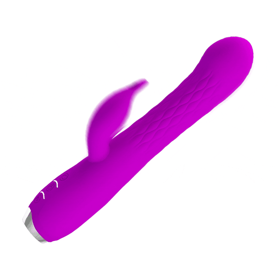 Molly Rabbit Vibrator with 12 Vibration and Rotation Modes with 8 Layers of Balls