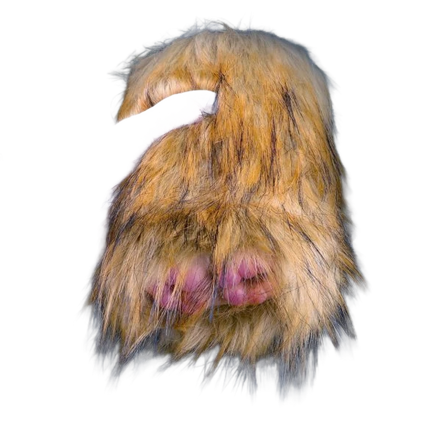 Fantasy-Tier-Masturbator in Affenform, Vaginalpuppe aus Silikon mit Pelz